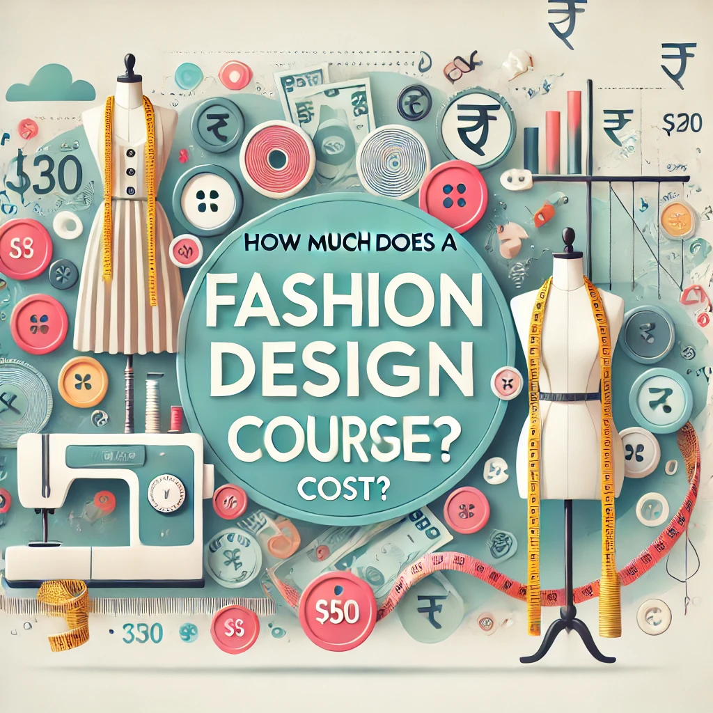 how much does a fashion designing course cost